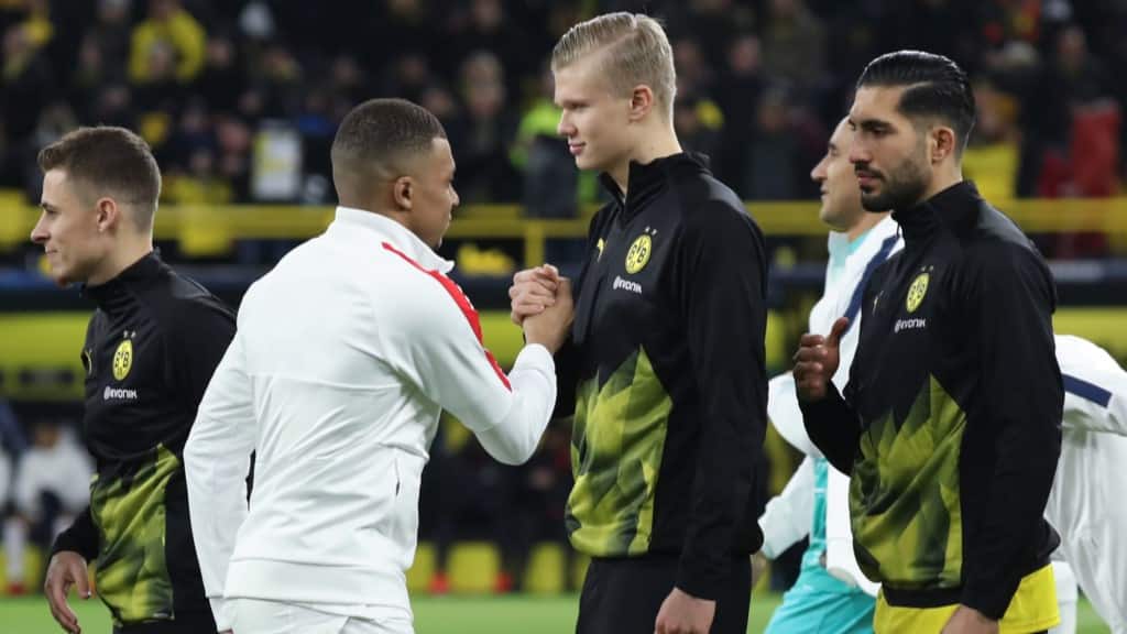haaland and mbappe